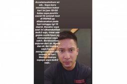 Aktor Detri Warmanto positif corona