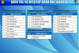 Jasa Marga: Seluruh jalan tol Jabodetabek beroperasi normal