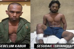 Polisi tembak buron tahanan yang kabur