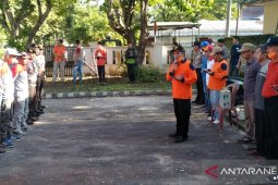 Pemkab Bangka lakukan aksi penyemprotan disinfektan serentak
