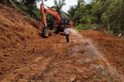 Jalan Dusun Sekura dilebarkan, begini penampakannya