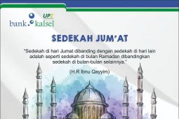 Bank Kalsel Syariah ajak nasabah sedekah hari Jumat