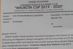 Pemkot Gorontalo disoroti karena masih menggelar turnamen sepak bola