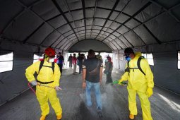 Banyuwangi siapkan terowongan disinfeksi bagi penumpang kapal