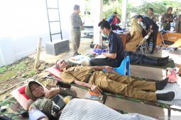 Stok darah  di PMI Tanah Laut menipis