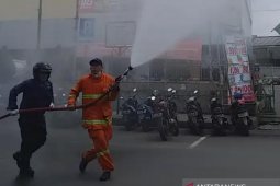 293 titik di Kota Bogor disemprot disinfektan