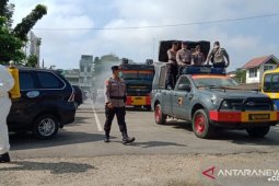 Brimob Jambi bubarkan kelompok remaja yang nongkrong di mall