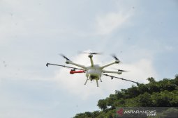 Drone Motodoro SRI UMM dikerahkan bantu semprotkan disinfektan