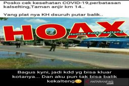 Closing of South-Central Kalimantan border is a hoax: police