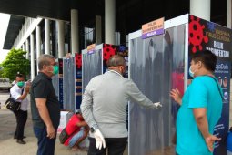Sutarmidji minta perkantoran/pusat perbelanjaan buat bilik disinfektan