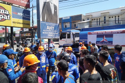 Demokrat Banjarmasin giat penyemprotan disinfektan 15 ribu liter