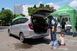 Grab perkuat gerakan perangi penyebaran COVID-19 di Surabaya