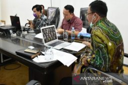 Banmus DPRD Kalsel menggunakan "video conference"