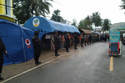 80 personil Polda jaga perbatasan Gorontalo