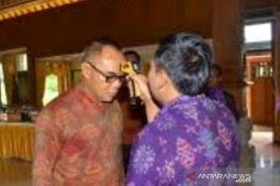 Di gedung DPRD Bali, wakil rakyat wajib periksa suhu tubuh