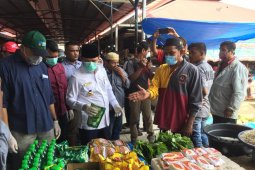 Bupati: Persediaan bahan kebutuhan pokok di pasar aman