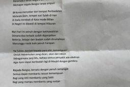Jusuf Kalla tulis puisi soal COVID-19