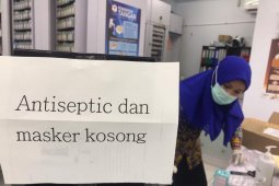 Masker dan hand sanitizer masih kosong di Gorontalo