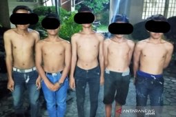 Polisi gagalkan penyerangan warga, lima pemuda Banjarmasin diamankan