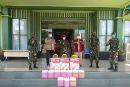 Pupuk Kaltim Salurkan Bantuan Antisipasi Covid-19 di Bontang