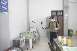 Dirut PDAM Surabaya : Pemakaian disinfektan untuk penyemprotan sudah sesuai protokol