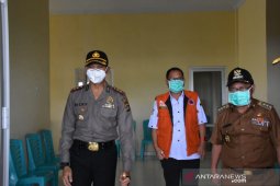 Pemkab-Polres Gorontalo Utara lakukan penyemprotan disinfektan area publik
