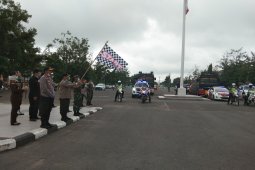Banjarbaru disemprot cairan disinfektan