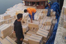 Bea cukai gagalkan penyelundupan 10,2 juta batang rokok di Aceh Utara