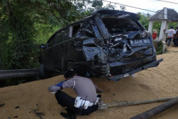 Terjadi kecelakaan beruntun, tiga orang tewas