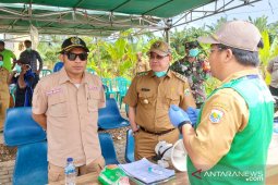 Ketua DPRD-Bupati Kotabaru tinjau posko di perbatasan