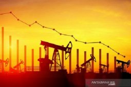 Harga minyak turun tertekan lonjakan kasus COVID-19 dan produksi AS