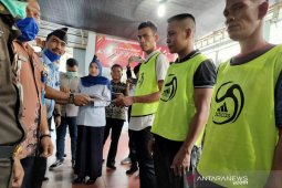 Puluhan napi Lapas Kelas IIB Lhoksukon dibebaskan