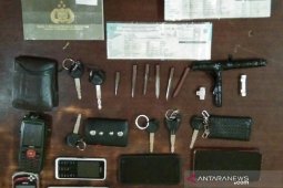 Polres Cianjur tangkap tiga pencuri kendaraan bermotor