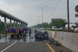 Jasa Marga: Mobil dikendarai Wakil Jaksa Agung Arminsyah alami kecelakaan tunggal