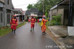 KPH Tabalong  gunakan  disinfektan ramah lingkungan cegah Corona