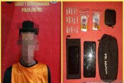 15 paket sabu-sabu bawa pengemudi ojol ke penjara