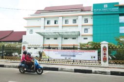 Penanganan PDP  menggunakan Bapelkes  karena RSUD Palangka Raya penuh