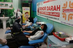 Panwaslih Aceh Utara donor darah dan santuni anak yatim