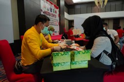 Wartawan di Malut jalani "rapid test"