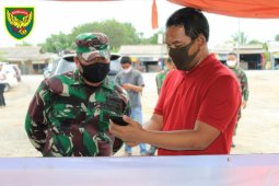 Dandim 0426/Tuba cek Posko Pencegahan COVID-19