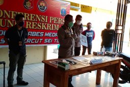 Polisi tembak mati pelaku curanmor di Medan