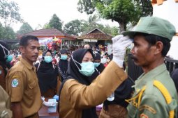 Tiga kecamatan di Lebak komitmen lawan virus COVID-19