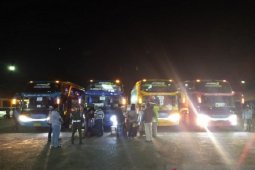 Gelombang kepulangan santri di Jambi masih berlanjut