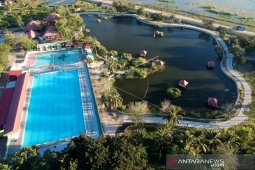 Foto - Pentadio Resort ditutup cegah COVID-19