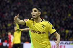 Achraf Hakimi datang untuk selesaikan proses kepindahan ke Inter