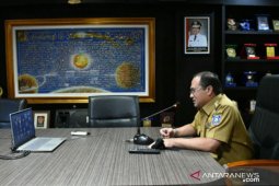 Melalui Vidcon, Gubernur Erzaldi berikan semangat belajar kepada siswa di tengah wabah COVID-19