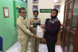 Pertamina Rantau salurkan "hand sanitizer" ke Dinkes Aceh Tamiang