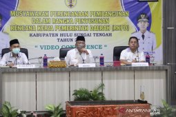 Bupati HST buka Musrenbang RKPD 2021 secara virtual