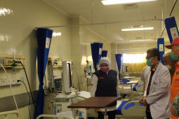 Khofifah apresiasi sumbangan Relawan Jatim untuk tambah kapasitas tempat tidur di RSUA