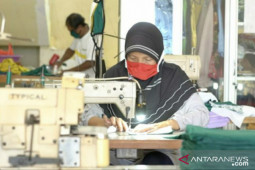 Cegah COVID-19, PT Timah gandeng Lapas Perempuan Pangkalpinang produksi masker kain